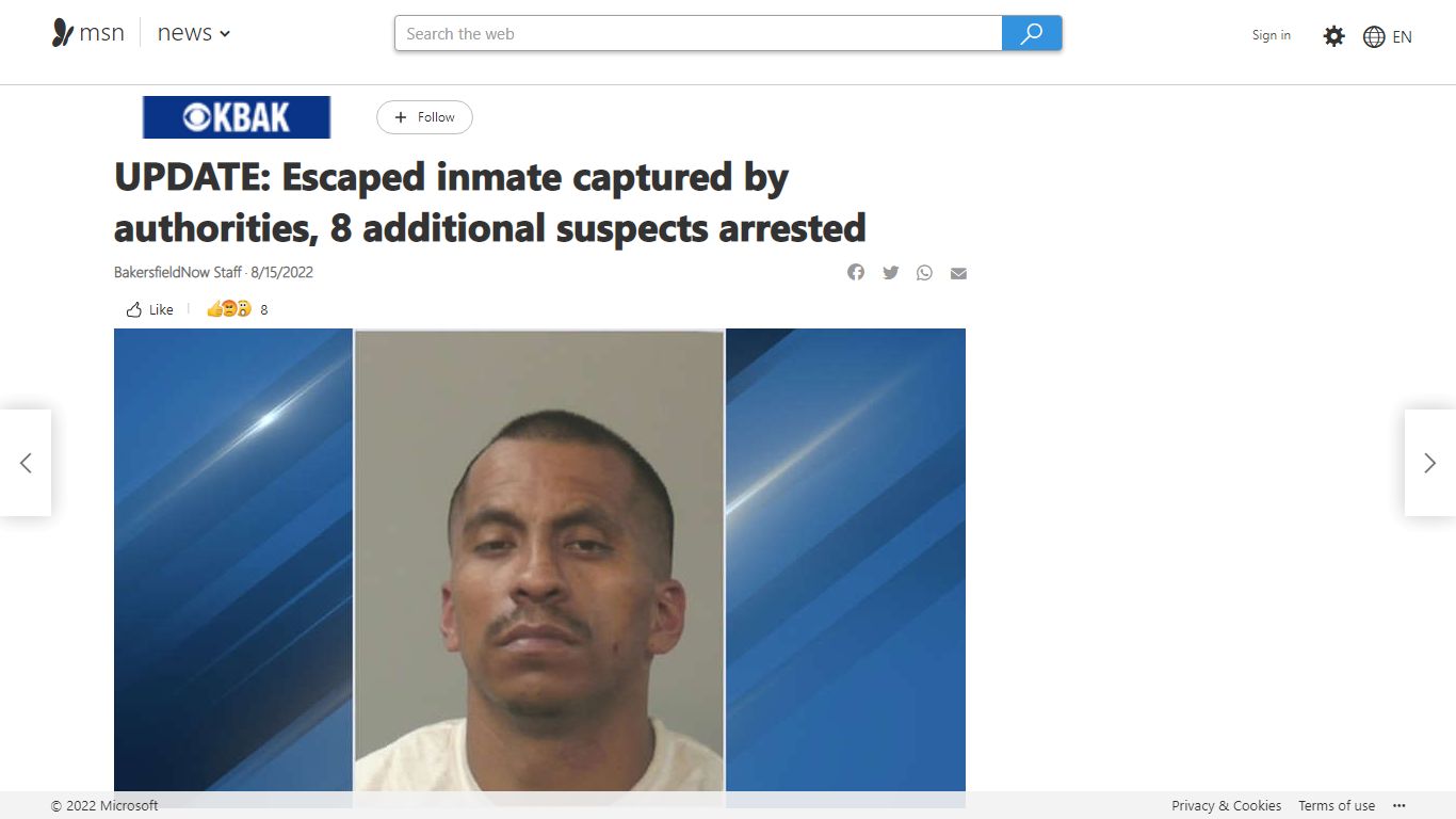 UPDATE: Escaped inmate captured by authorities, 8 additional suspects ...